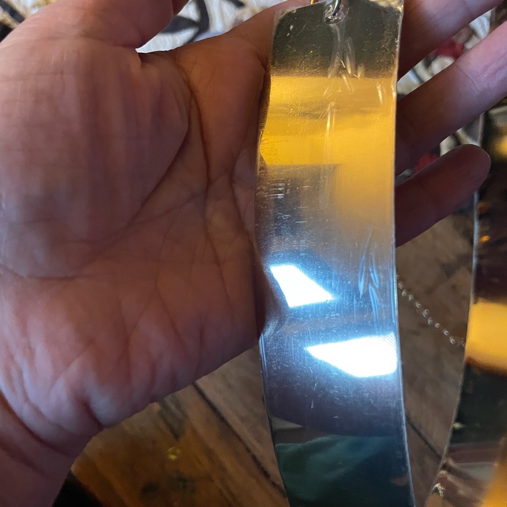 Shiny Golden Metal Belt